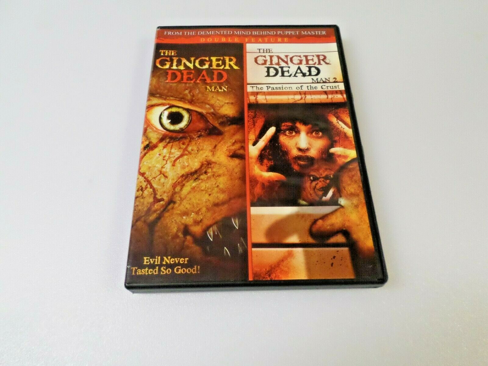 The Gingerdead Man 1 & 2 – (DVD, 2010) – ROBIN SYDNEY / K-VON MOEZZI – HORROR