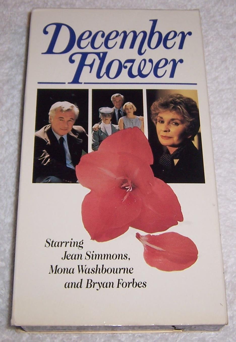 December Flower VHS Video Jean Simmons Mona Washbourne Bryan Forbes
