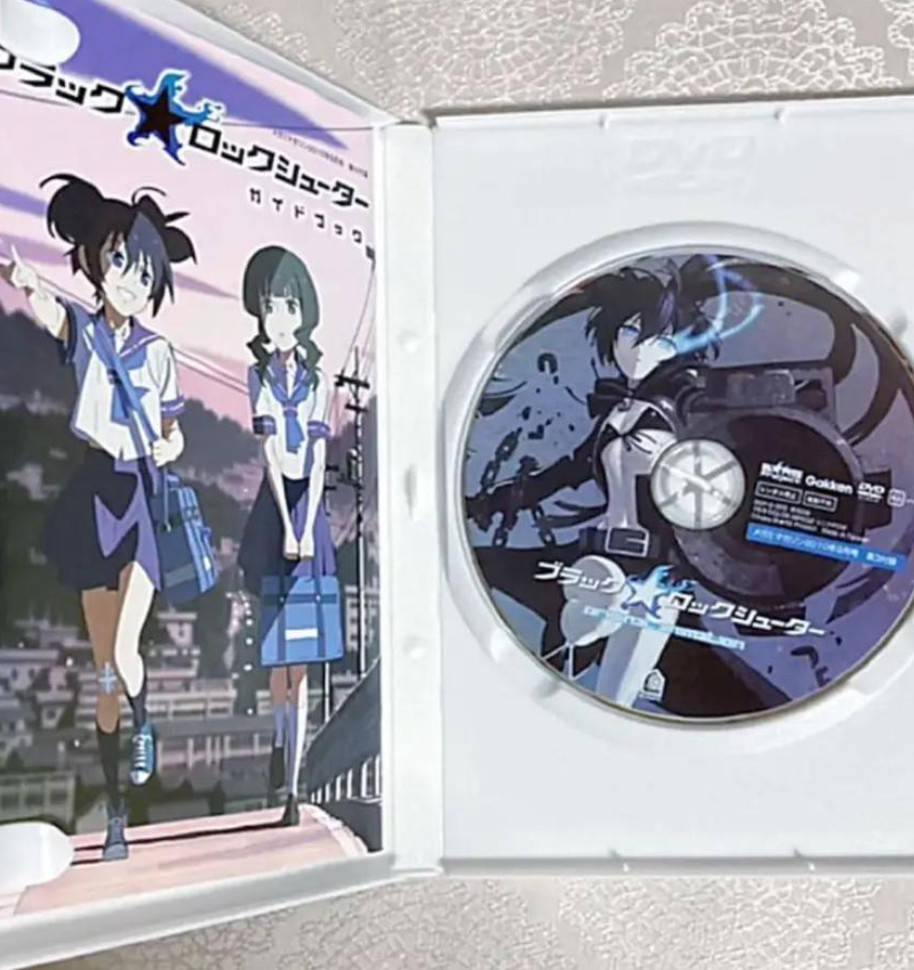 Black Rock Shooter DVD From Japan(Used)(Good condition)