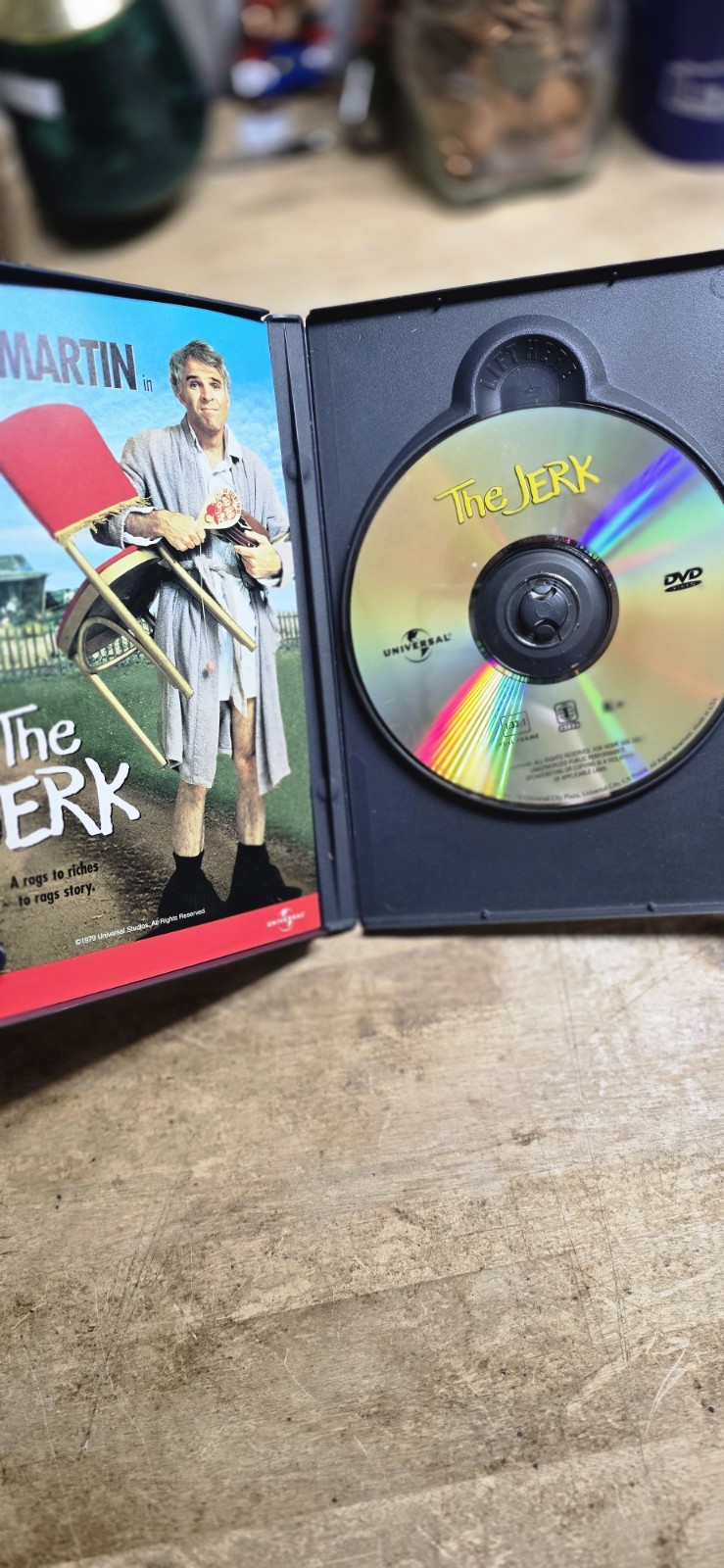 The Jerk DVD 2000 Comedy Steve Martin Carl Reiner Movie Bernadette Peters