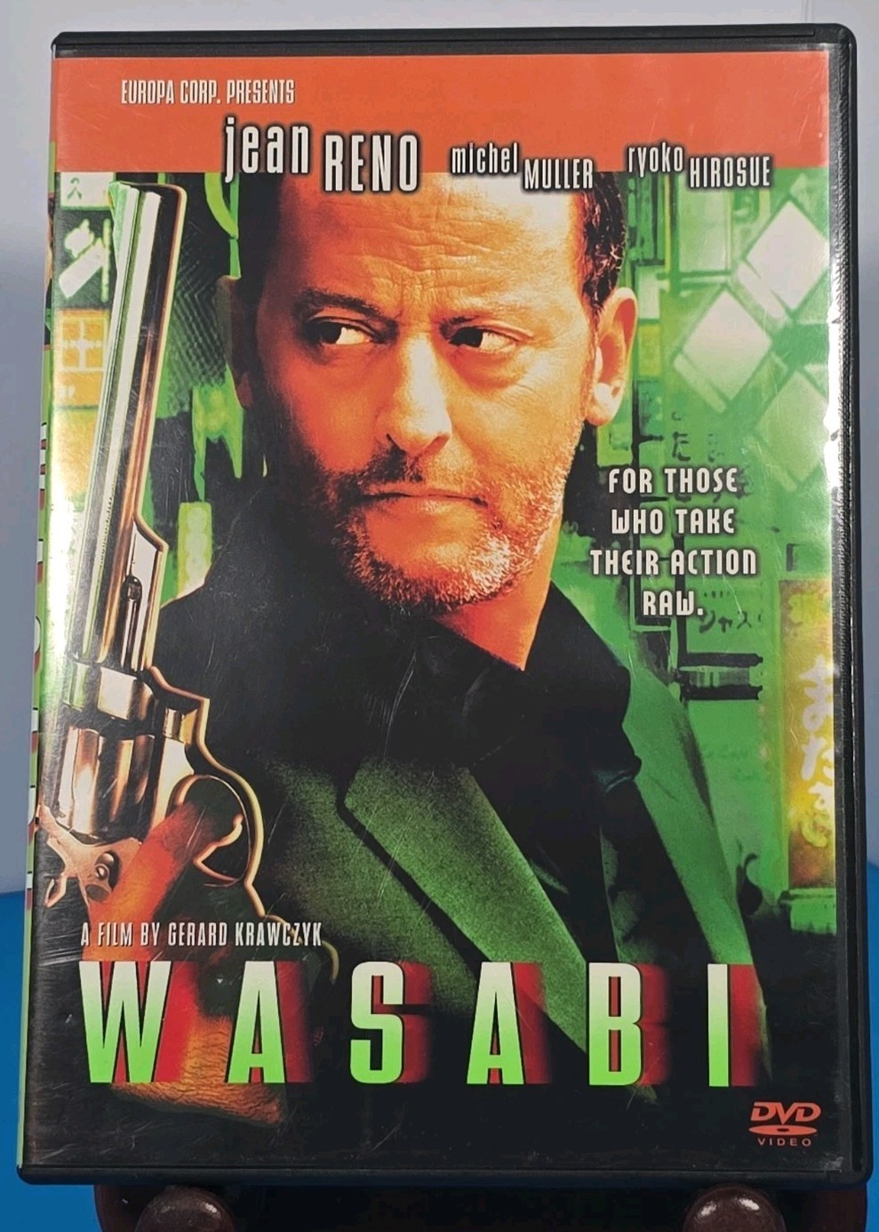 Wasabi DVD 2001 Tristar Action Comedy Jean Reno Widescreen