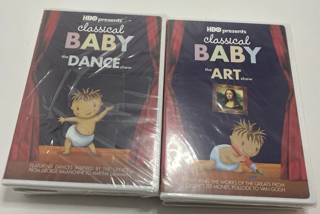 HBO Presents Classical Baby (DVD) Sealed 3 Pack DVD Music Art Dance