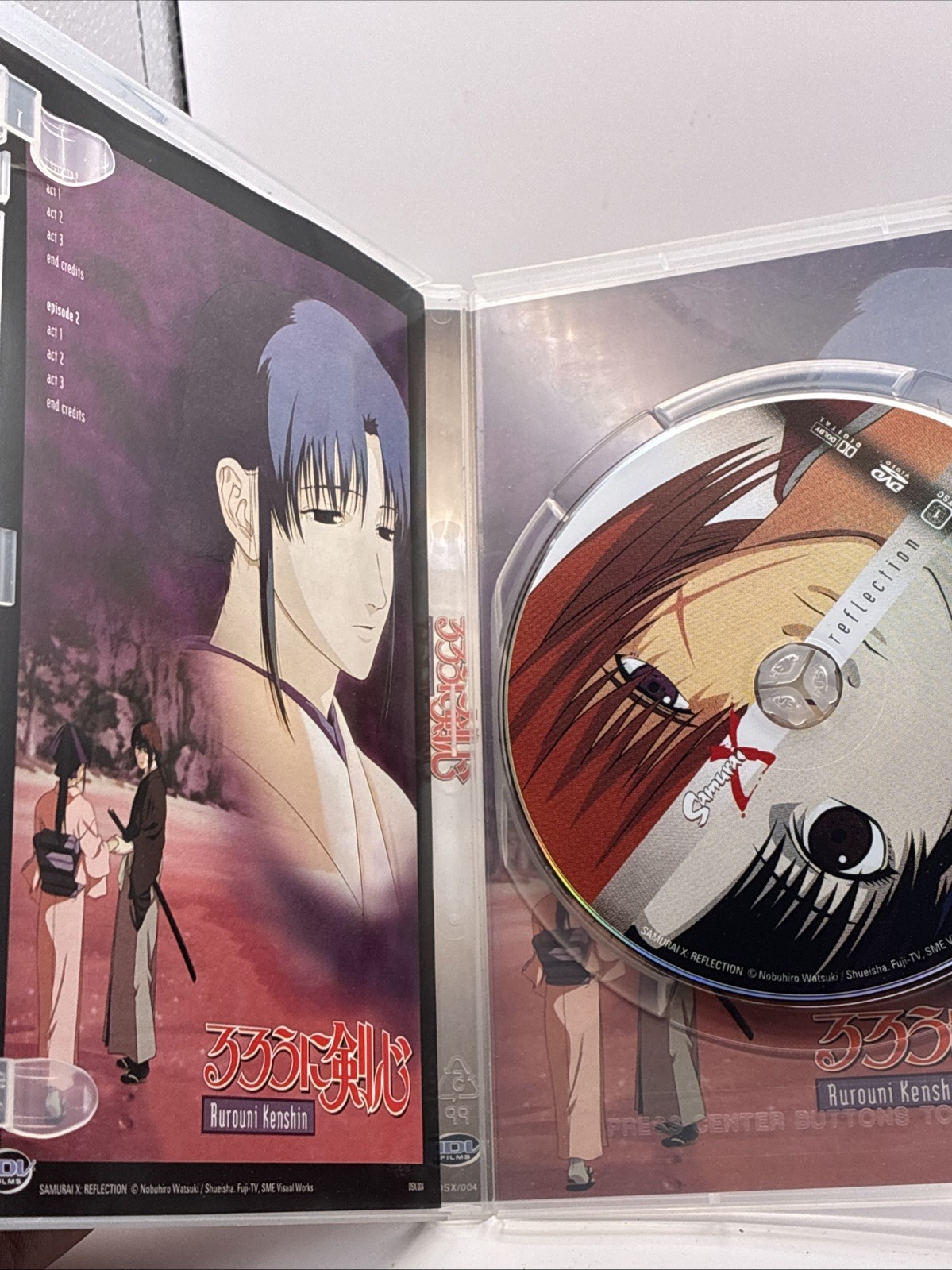 Samurai X – OVA 4: Reflection (DVD, 2003)