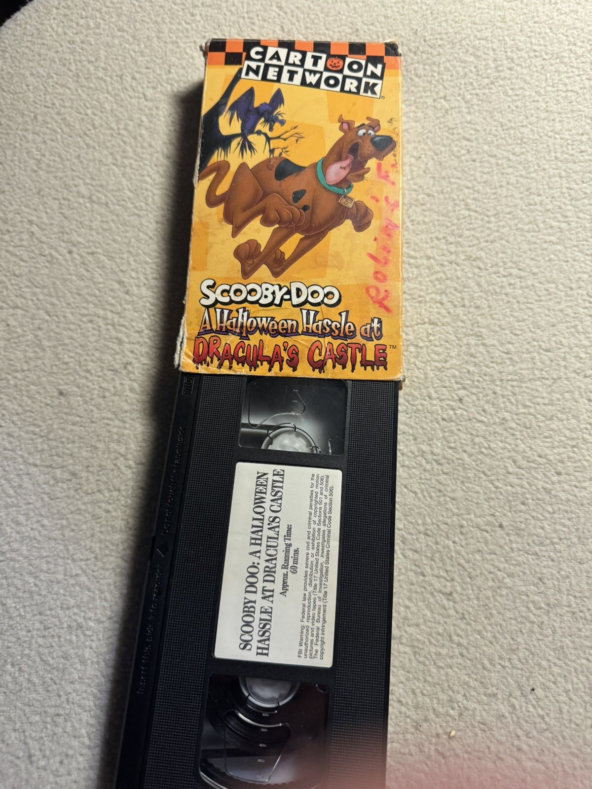 Scooby Doo VHS Tape Nostalgia Boo Brothers Haunted Castle Greatest Mystery 90s
