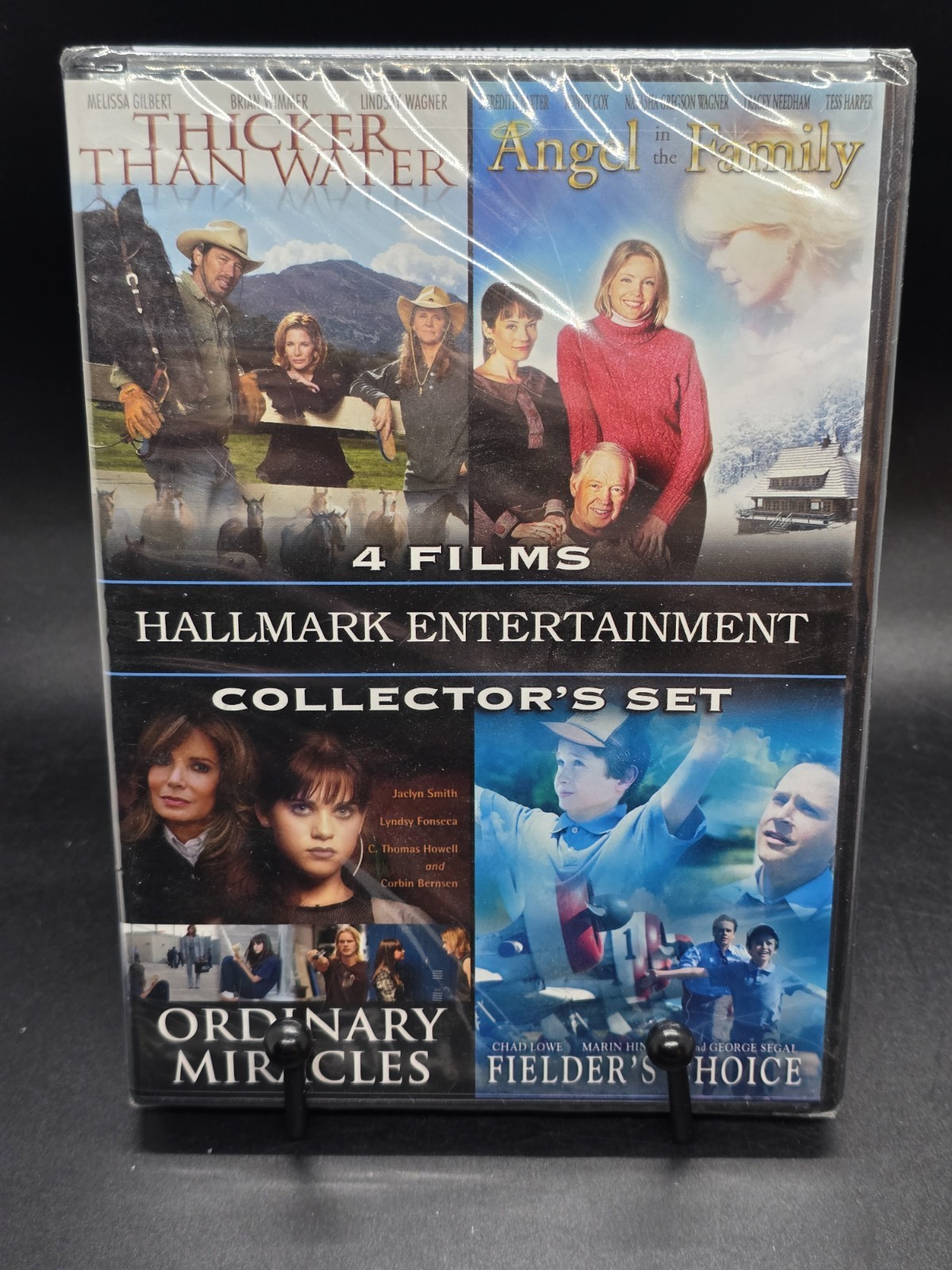HALLMARK COLLECTOR’S SET 4 FILM (DVD)New Ordinary Miracles Angel In Family++++++