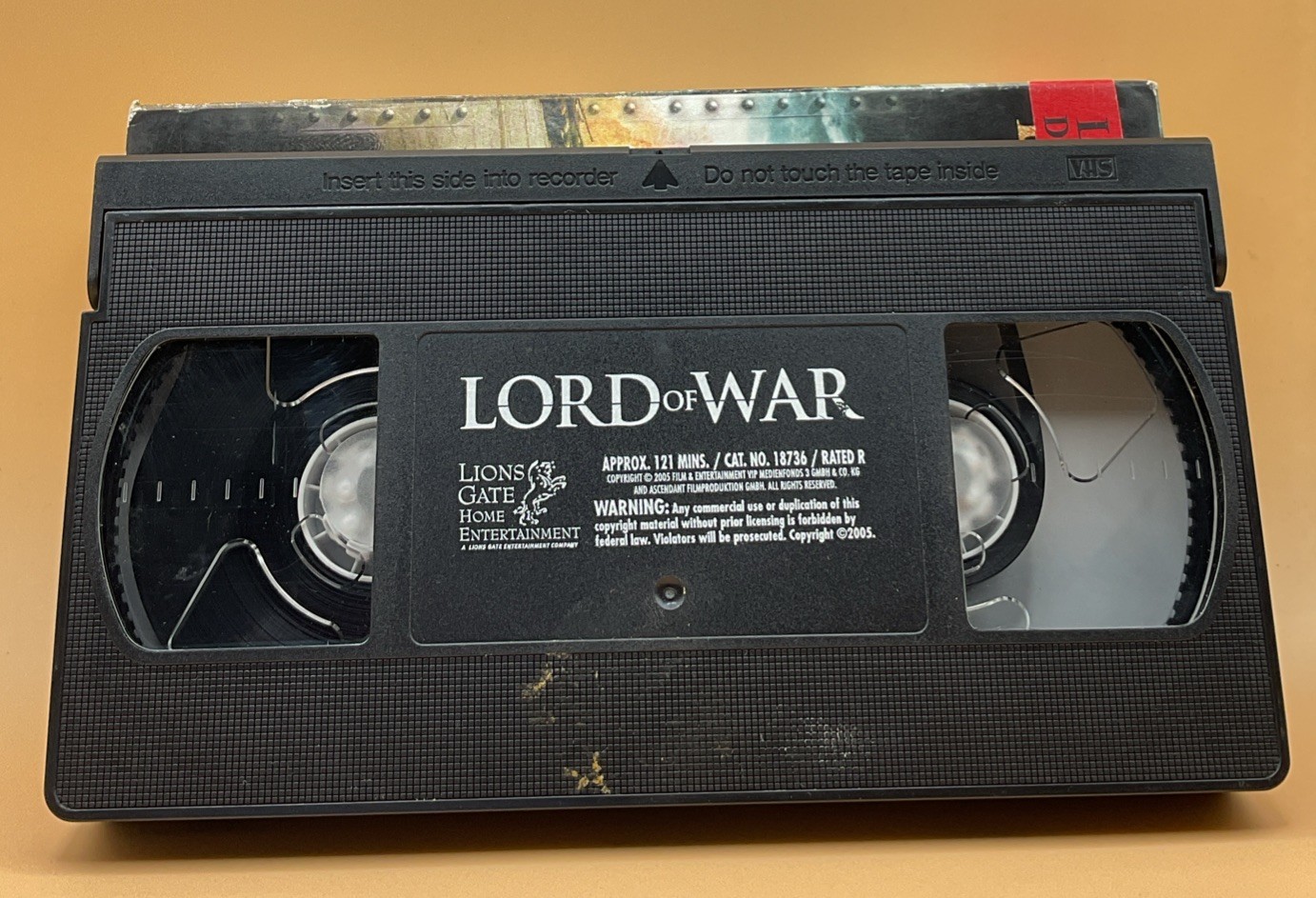 Lord Of War VHS 2006 Ultra Late Era Nicolas Cage Jared Leto Ethan Hawke