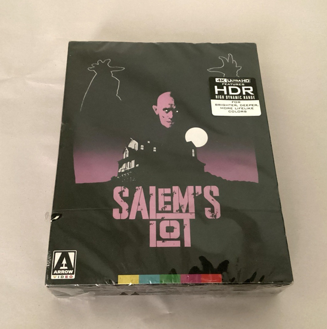 Salem’s Lot 4K Ultra HD Blu-ray Featuring HDR Limited Edition NEW Sealed