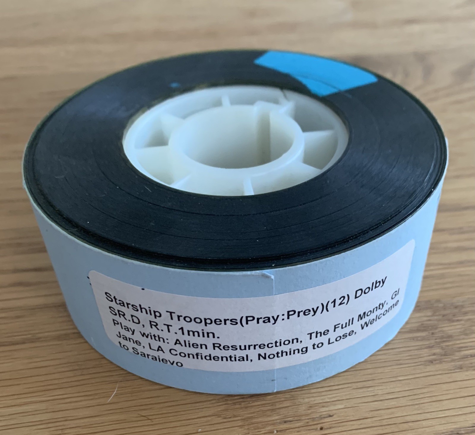 STARSHIP TROOPERS Theatrical Cinema Movie Trailer 35mm Film Denise Richards 1997