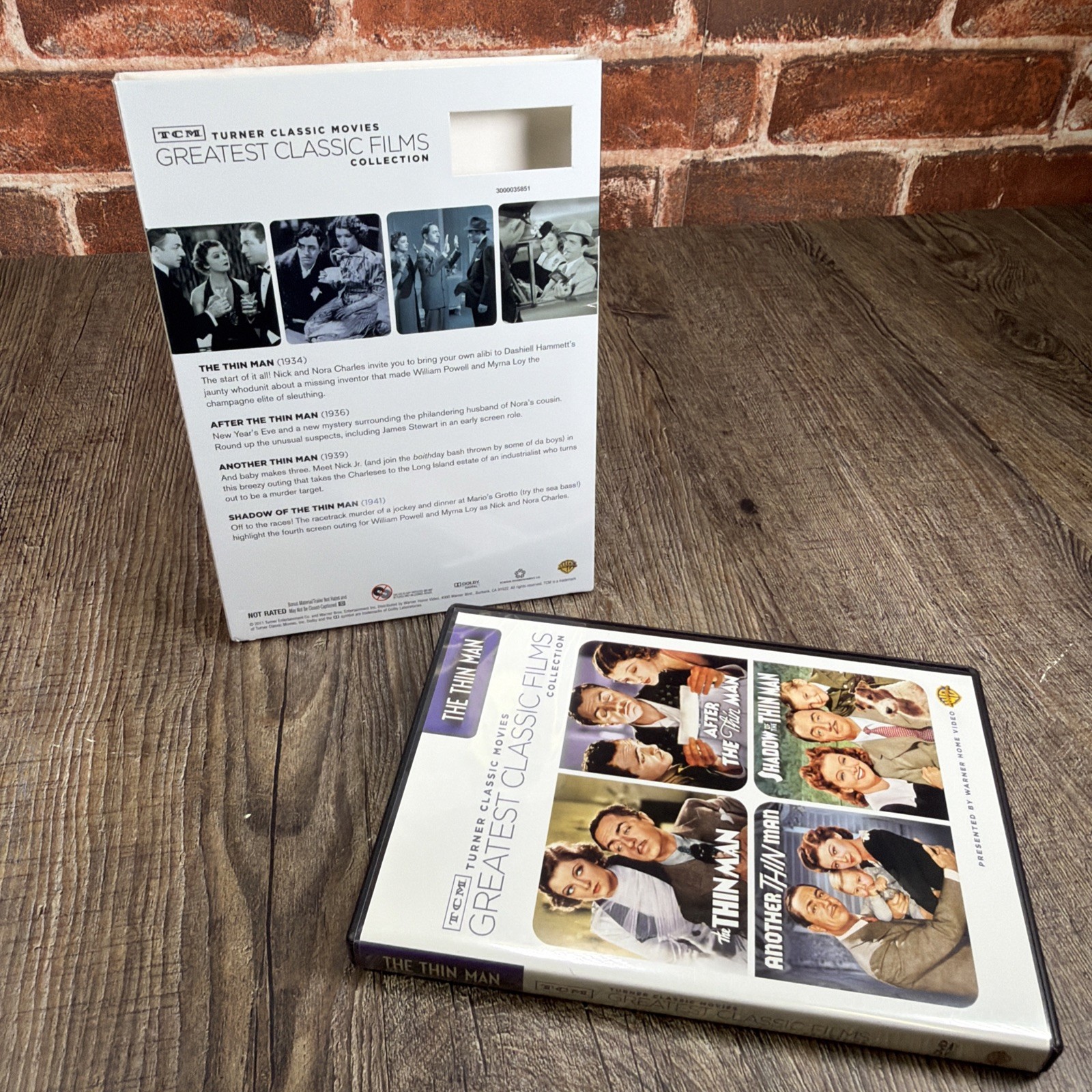TCM Greatest Classic Films – The Thin Man Collection (DVD, 4 Disc Set)