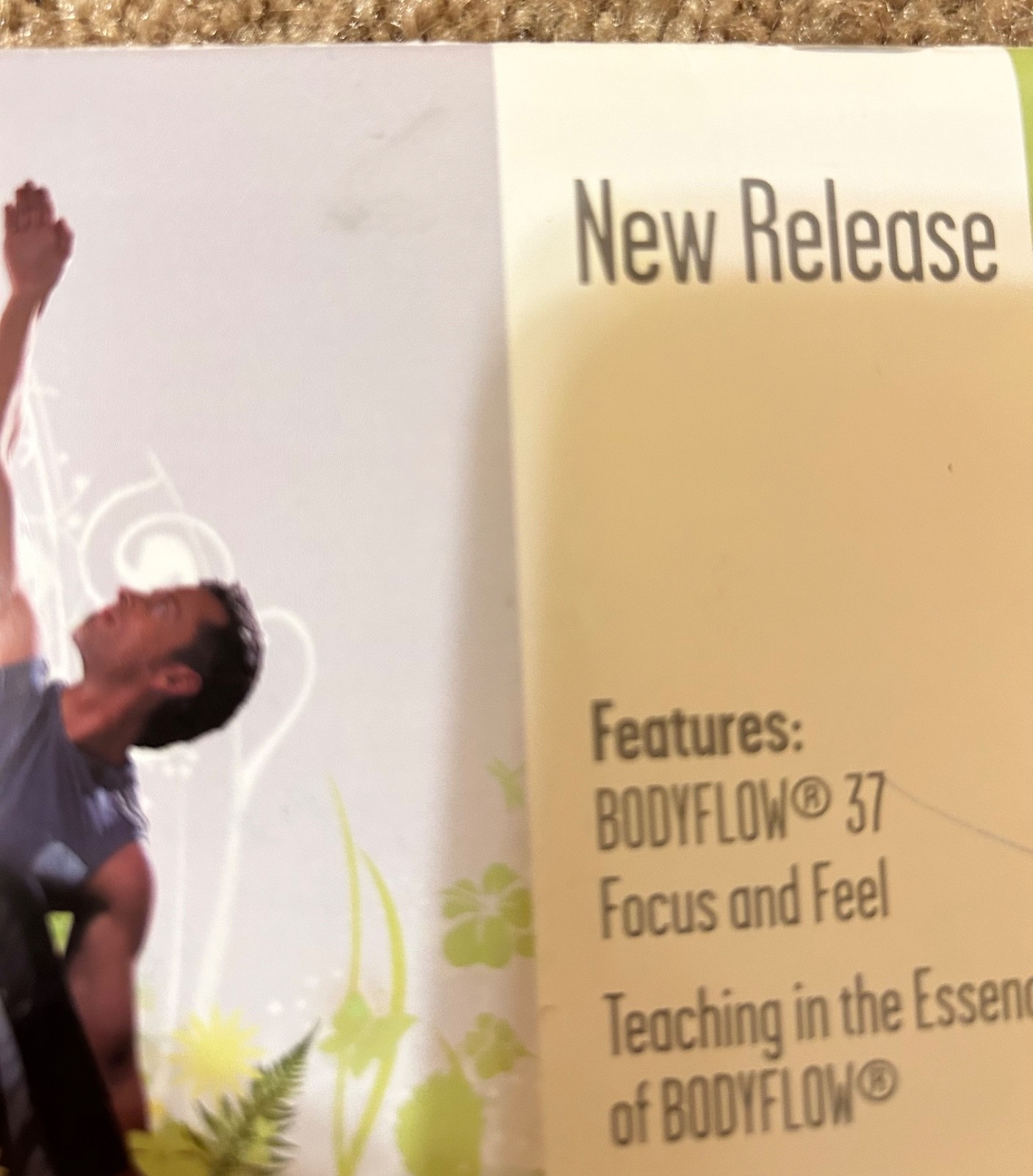 Les Mills BodyFlow Release 37 DVD, CD, Notes Body Balance Flow Yoga Workout