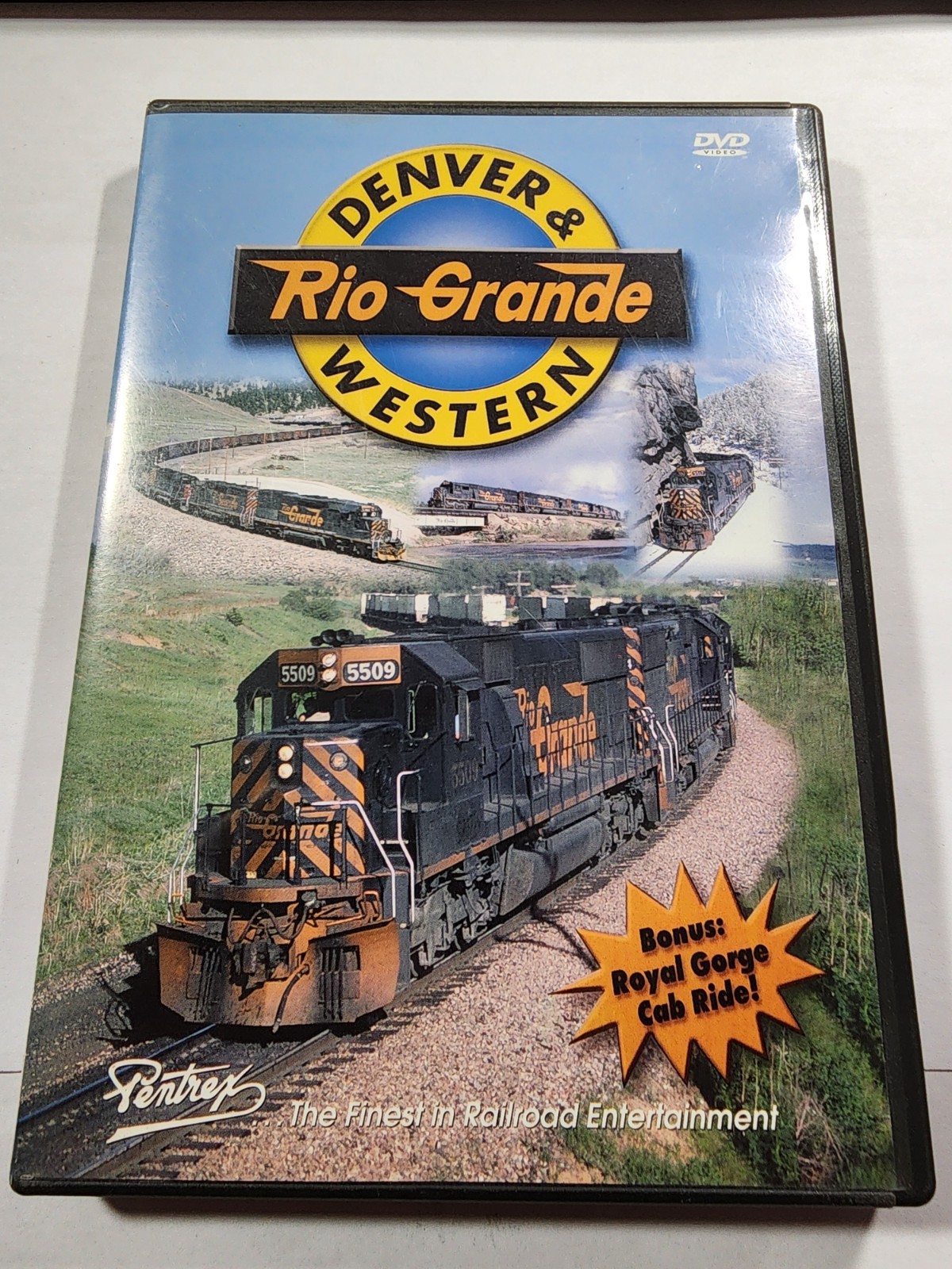 Pentrex Denver & Rio Grande Western (DVD, 2004) VG+ D4