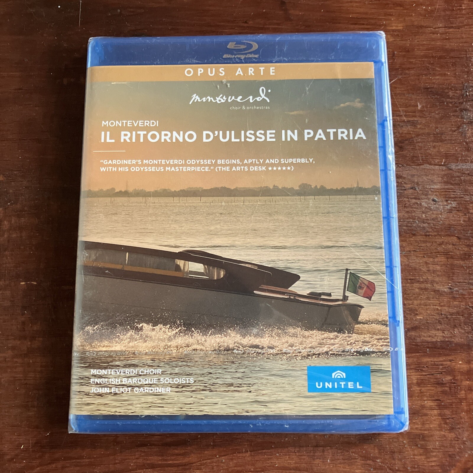 MONTEVERDI Il Ritorno D’uliss In Patria Blu Ray NEW SEALED Opus Arte