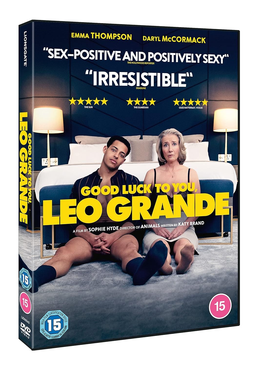 Good Luck to You, Leo Grande (DVD) Emma Thompson Daryl McCormack (UK IMPORT)