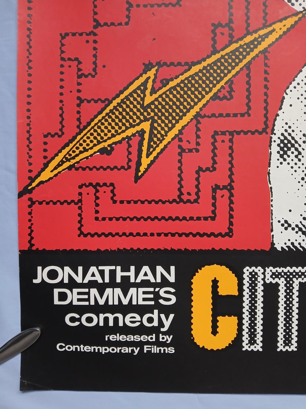 CITIZEN’S BAND (1977) rolled original UK quad poster – Jonathan Demme