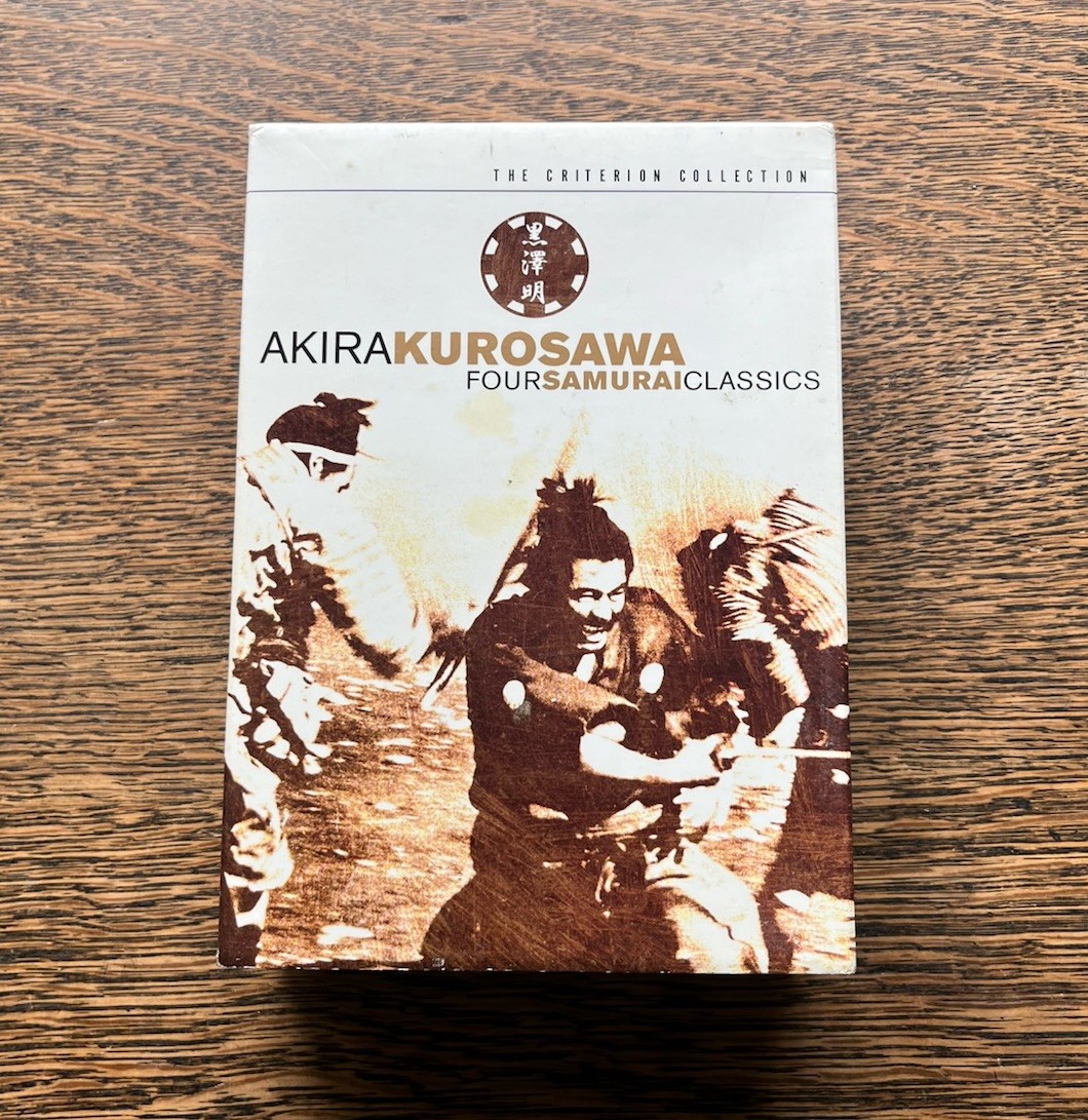 Akira Kurosawa – ‘Four Samurai Classics’ 2002 4-DVD Set (Criterion Collection)