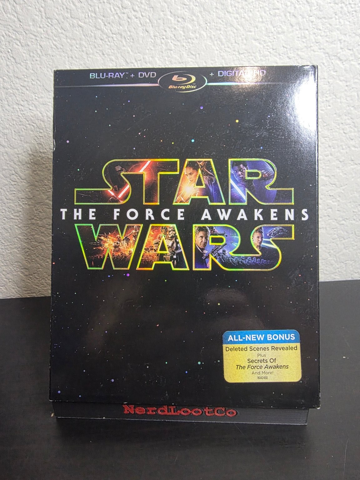 Star Wars: The Force Awakens Blu-ray 2015 J.J. Abrams Harrison Ford Daisy Ridley