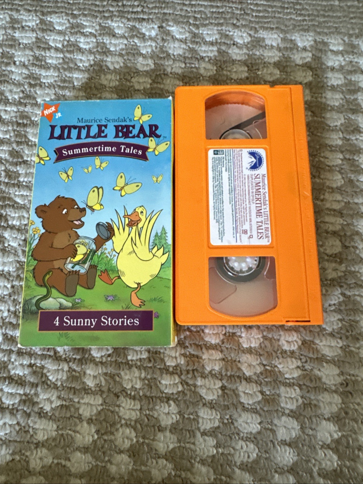 Maurice Sendak’s Little Bear – Summertime Tales VHS 1999 Classic Kids Movie Film