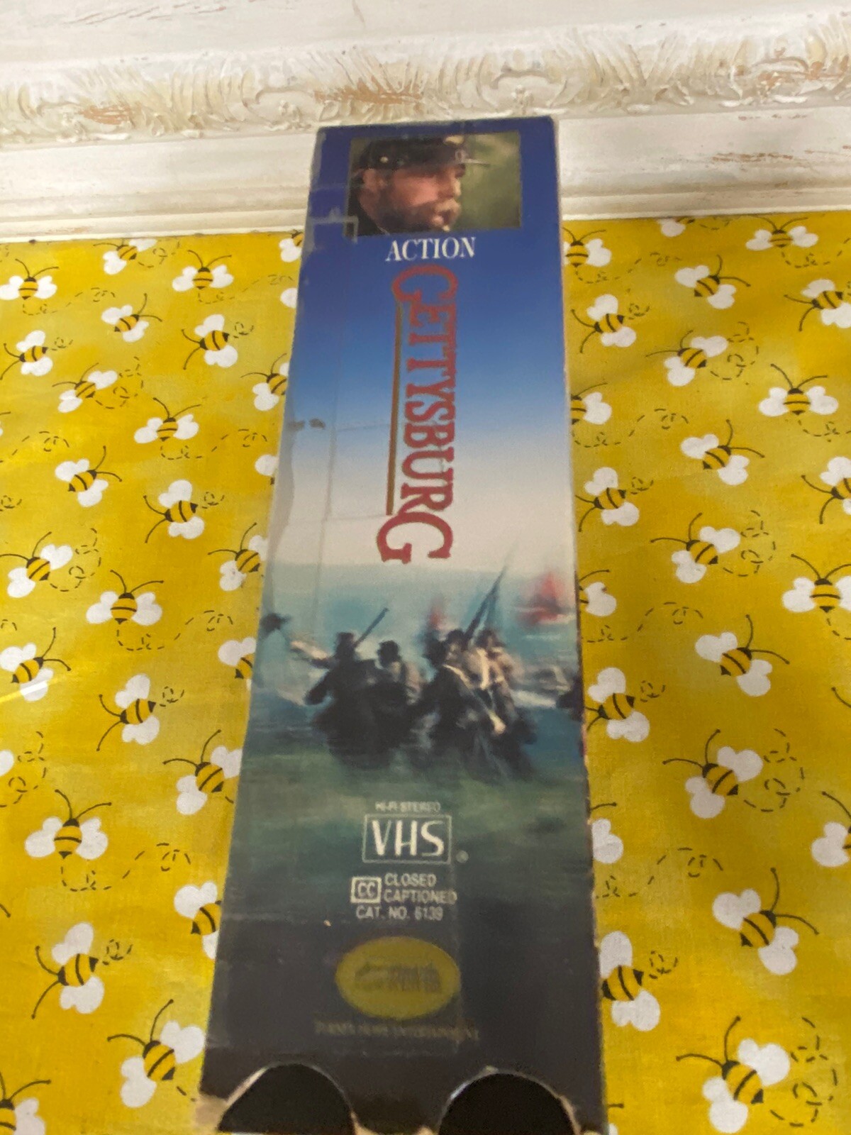 Gettysburg VHS, 1993, 2 Tape Set Tom Berenger, Jeff Daniels, Martin Sheen