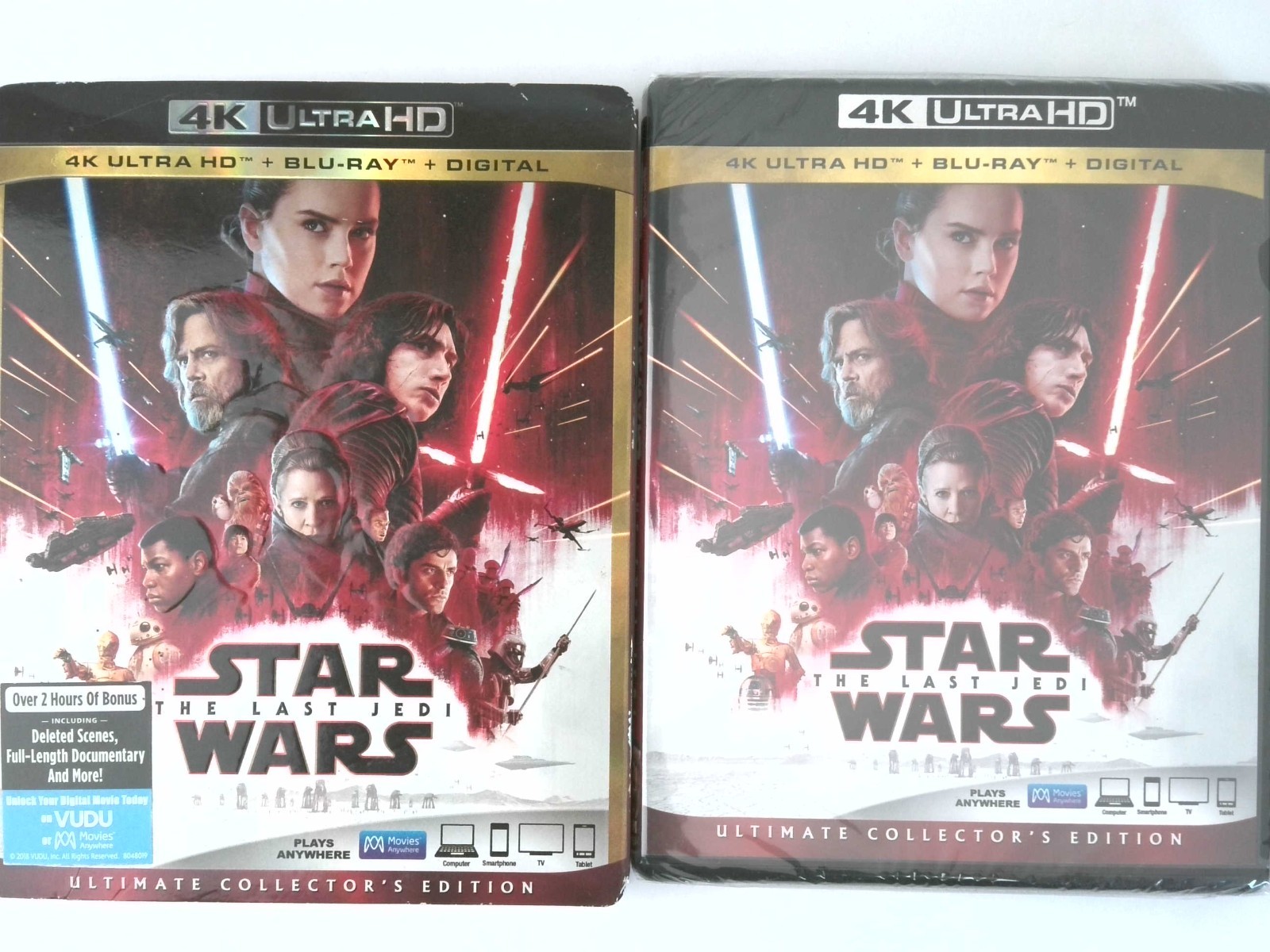 Star Wars: Episode VIII – The Last Jedi (4K / Blu-ray + Digital) New