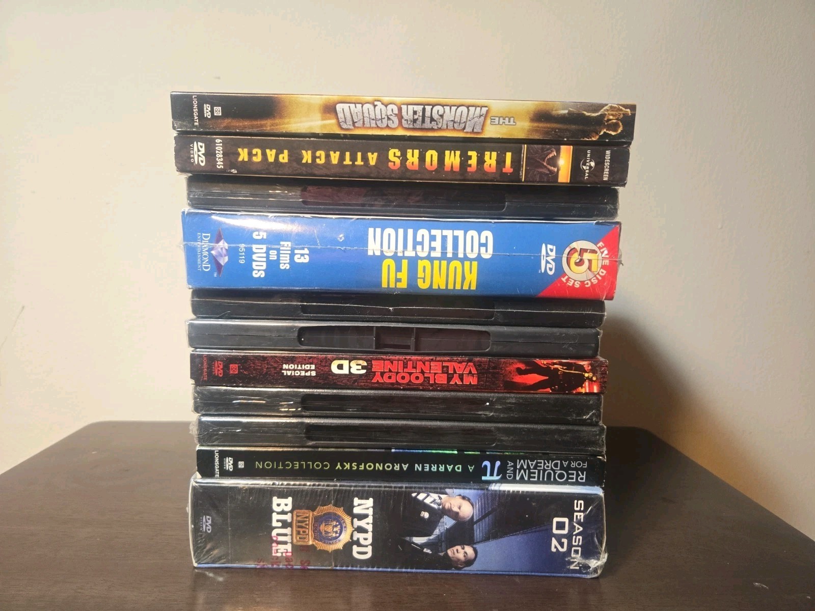 Brand New Dvd lot of 11 Sealed. Various Titles Series, Action, Kung Fu, Sci-fi