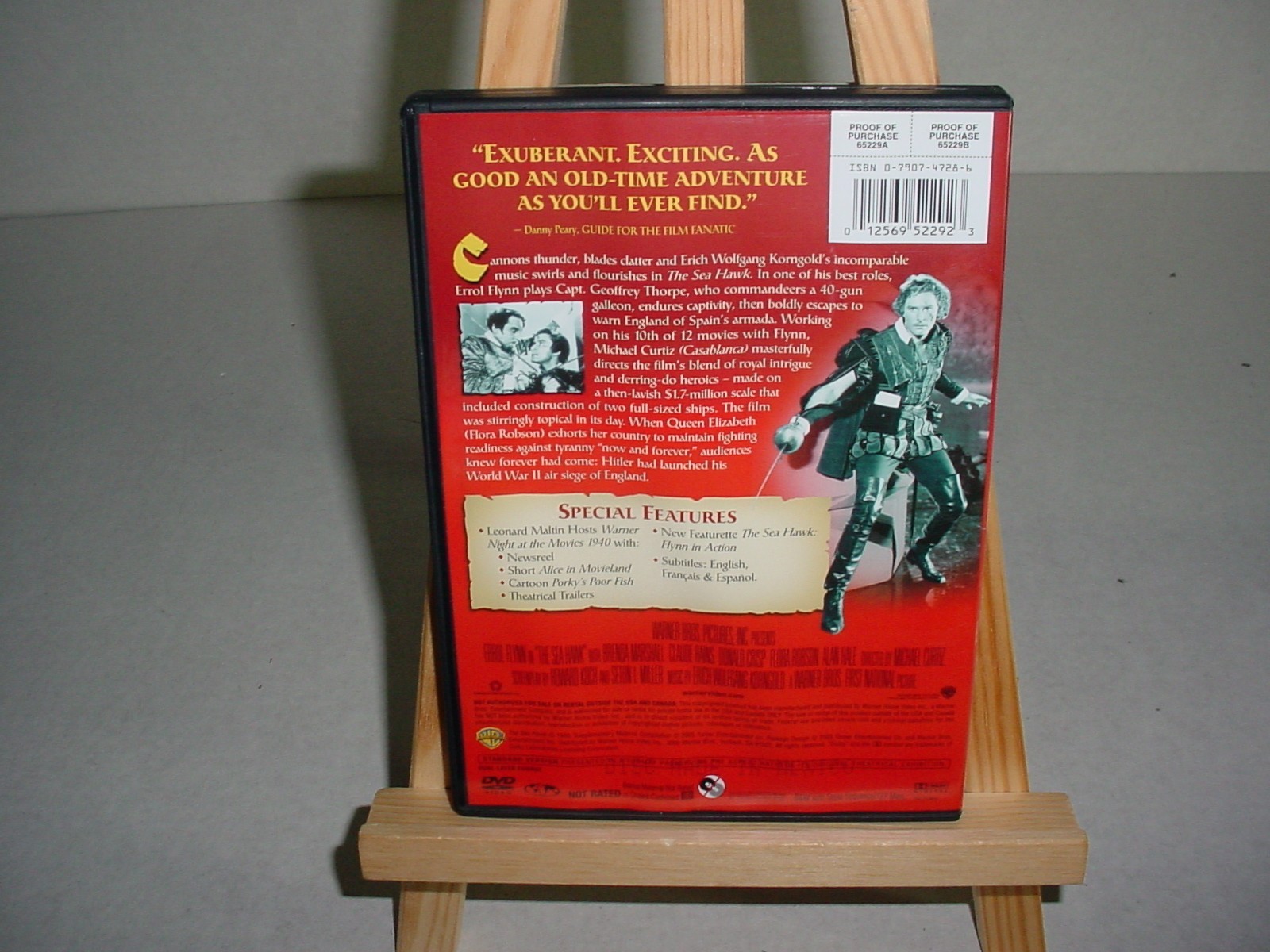 The Sea Hawk (DVD, 1940)