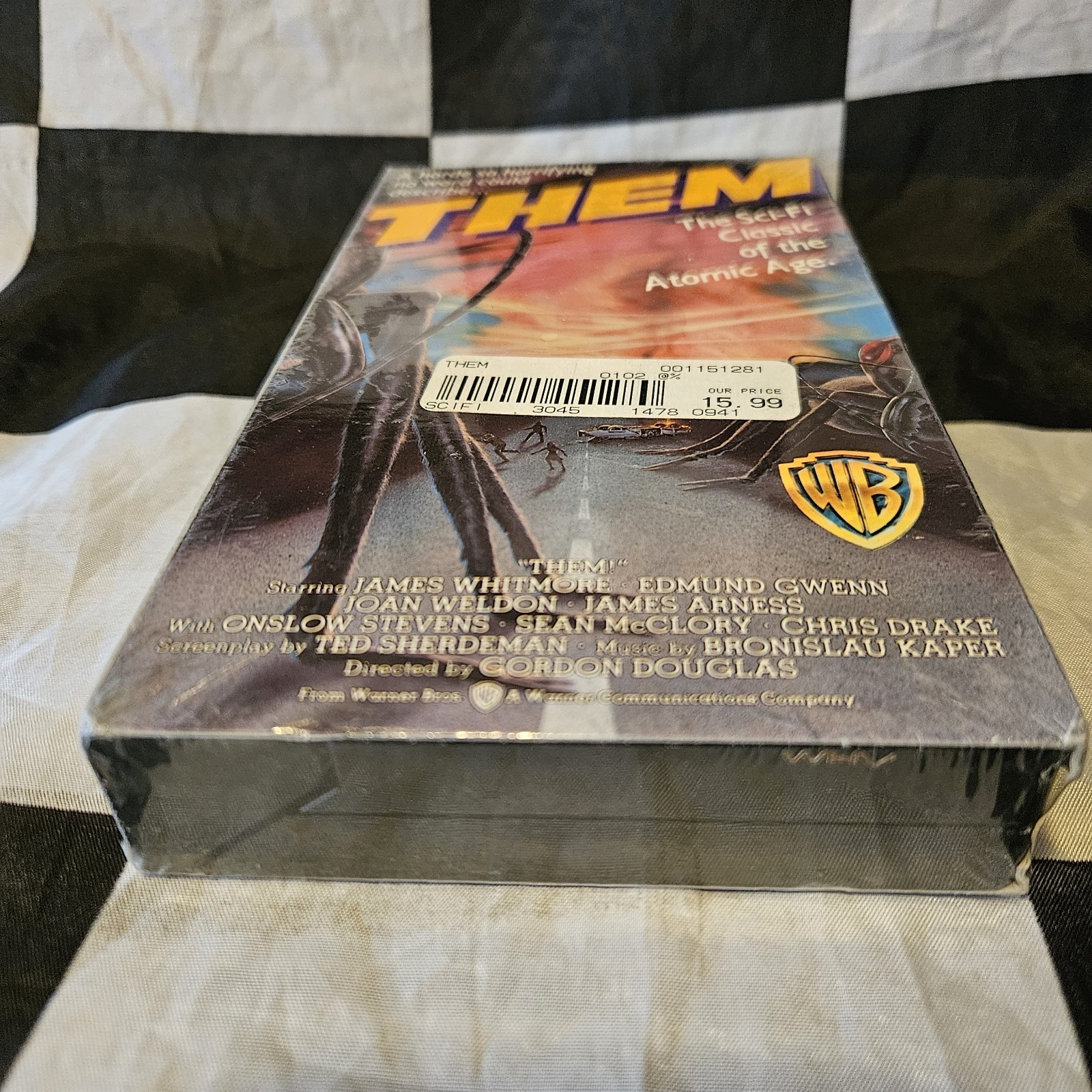 Them (1954) VHS Sealed Sci-fi Horror B-movie Warner Home Video Tape