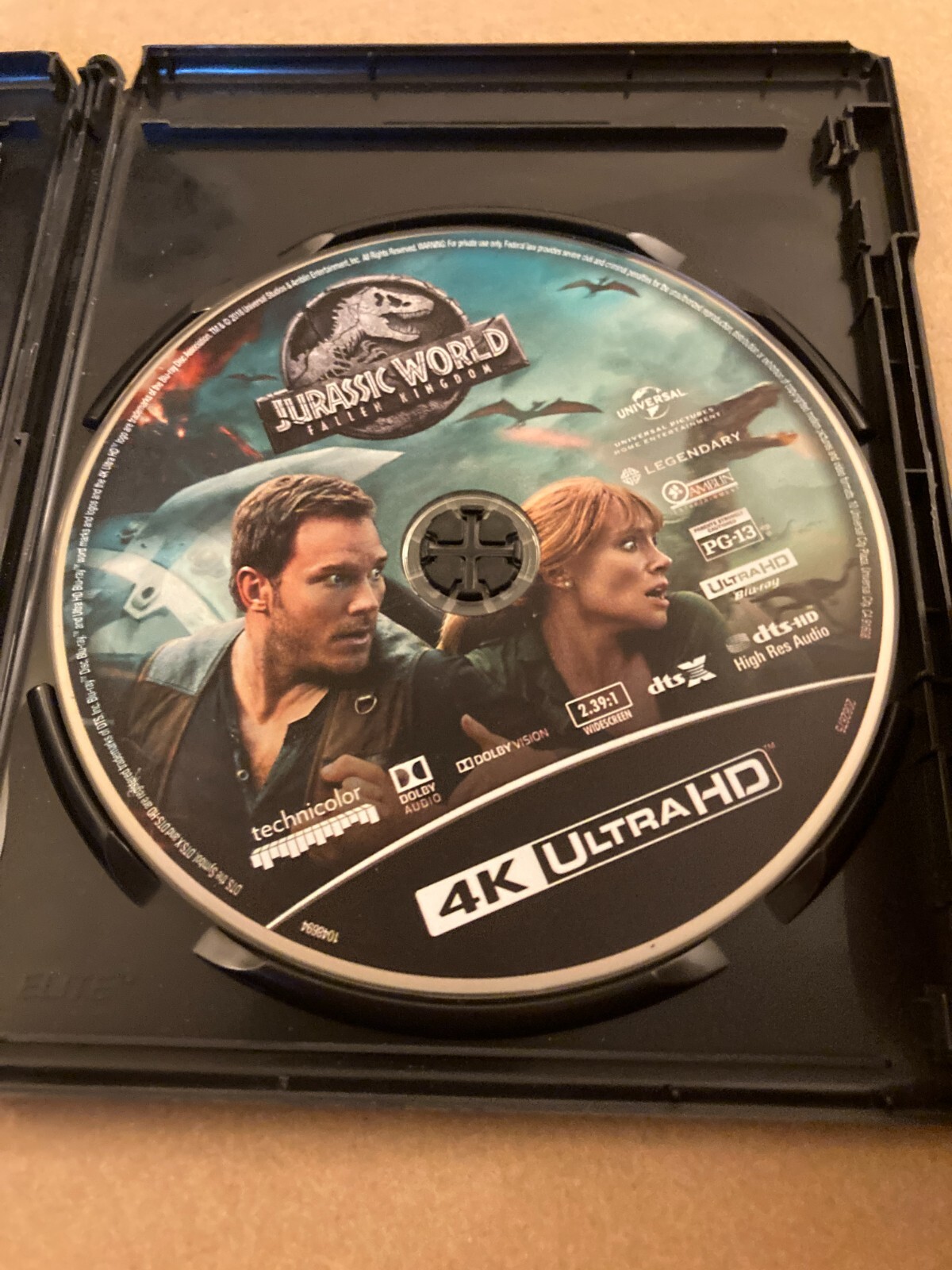 Jurassic World: Fallen Kingdom (Ultra HD, 2018)