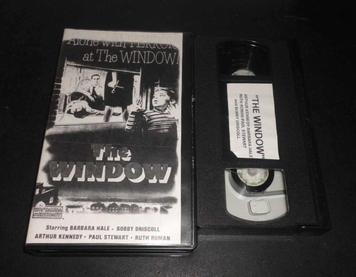 The Window (VHS, 1949) Bobby Driscoll Film-Noir Rare HTF OOP