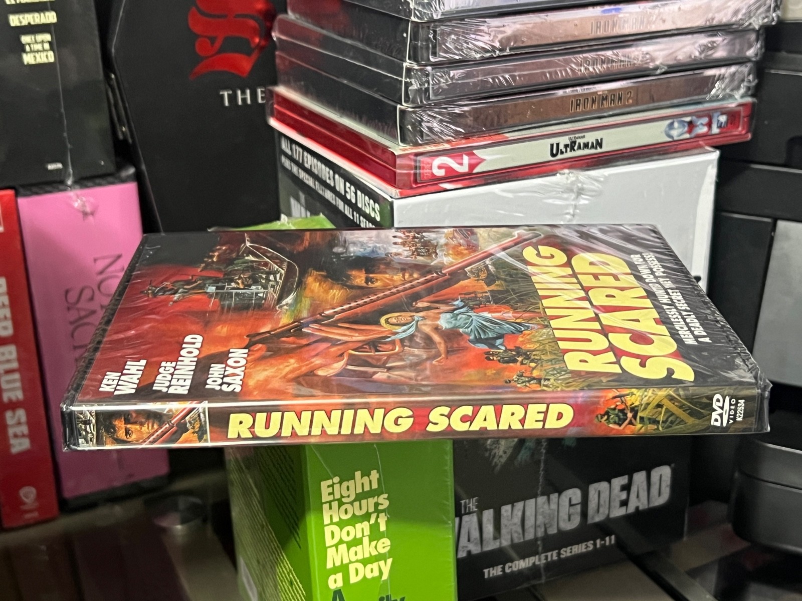 Running Scared (DVD) Ken Wahl, Judge Reinhold, John Saxon, Bradford Dillman, NEW