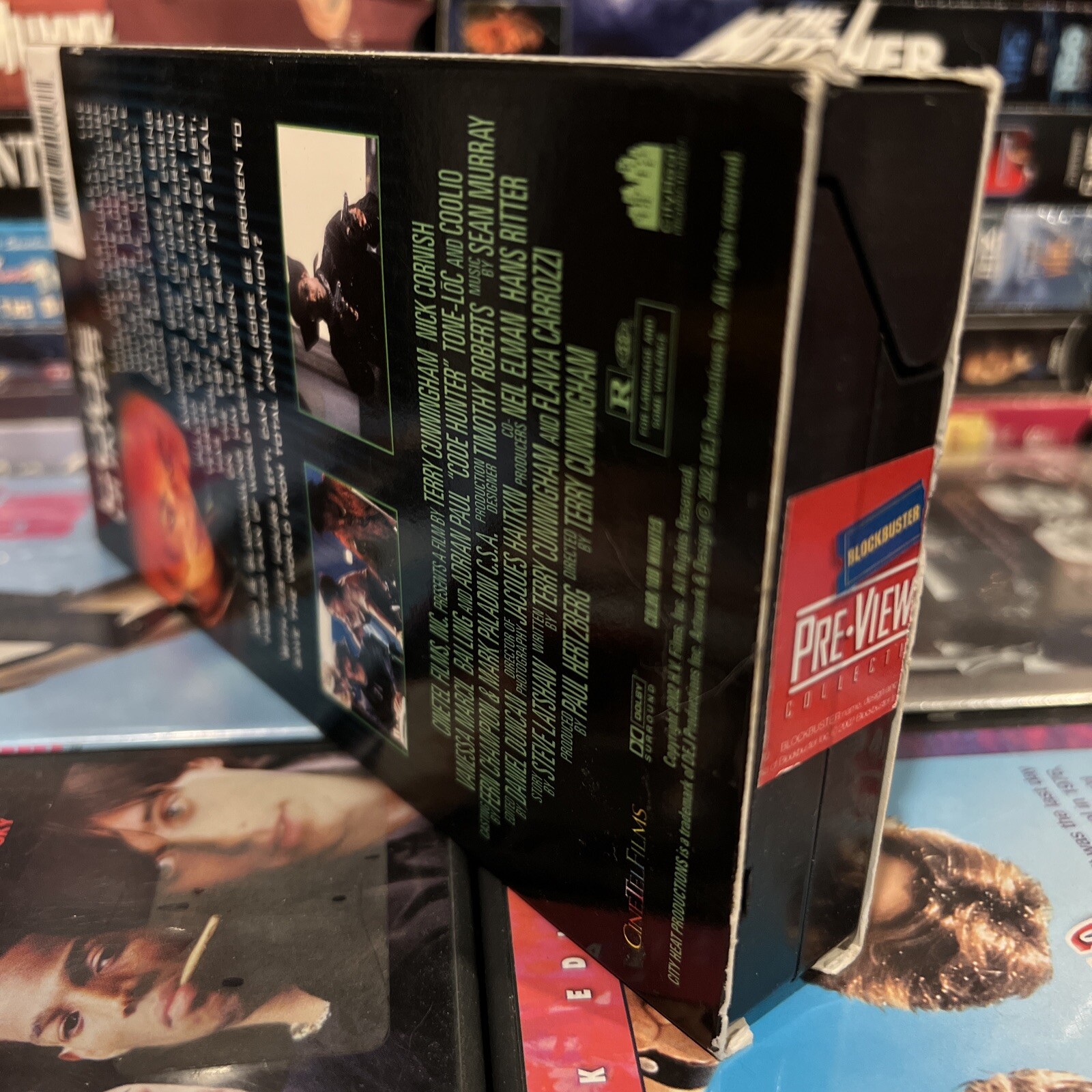 Code Hunter AKA Storm Watch 2002 VHS Tested Bai Ling Adrian Paul Sci-Fi Action