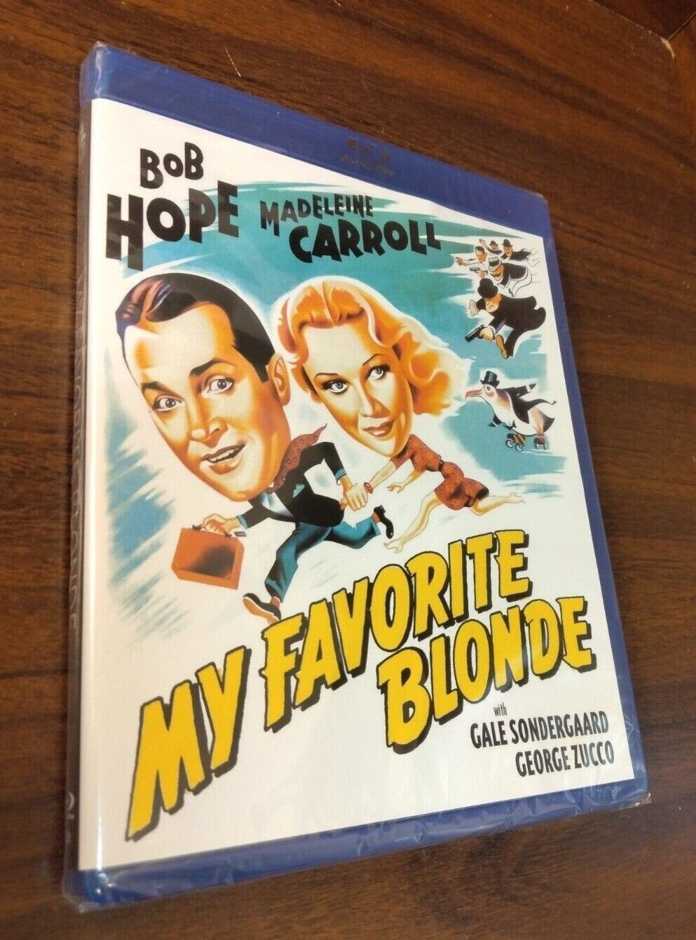 My Favorite Blonde (Blu-ray,1942)-Brand NEW (Sealed)-Free Shipping with Tracking