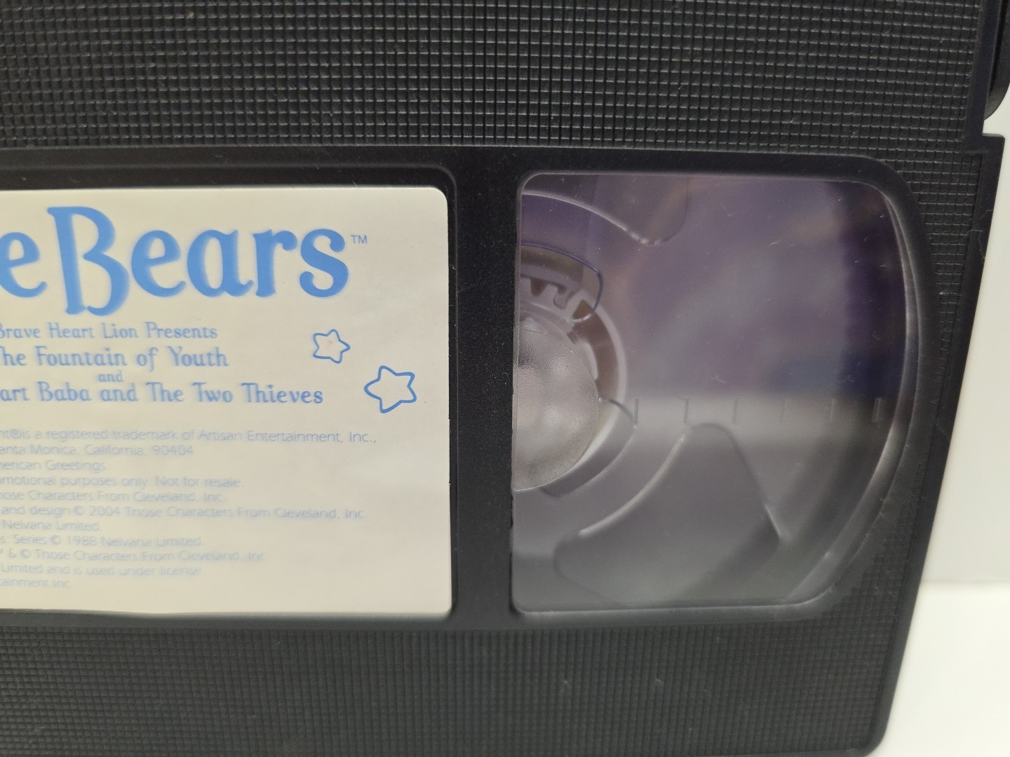 Vintage Care Bears #15 & #17 VHS Tapes Features Care Bears Cousins