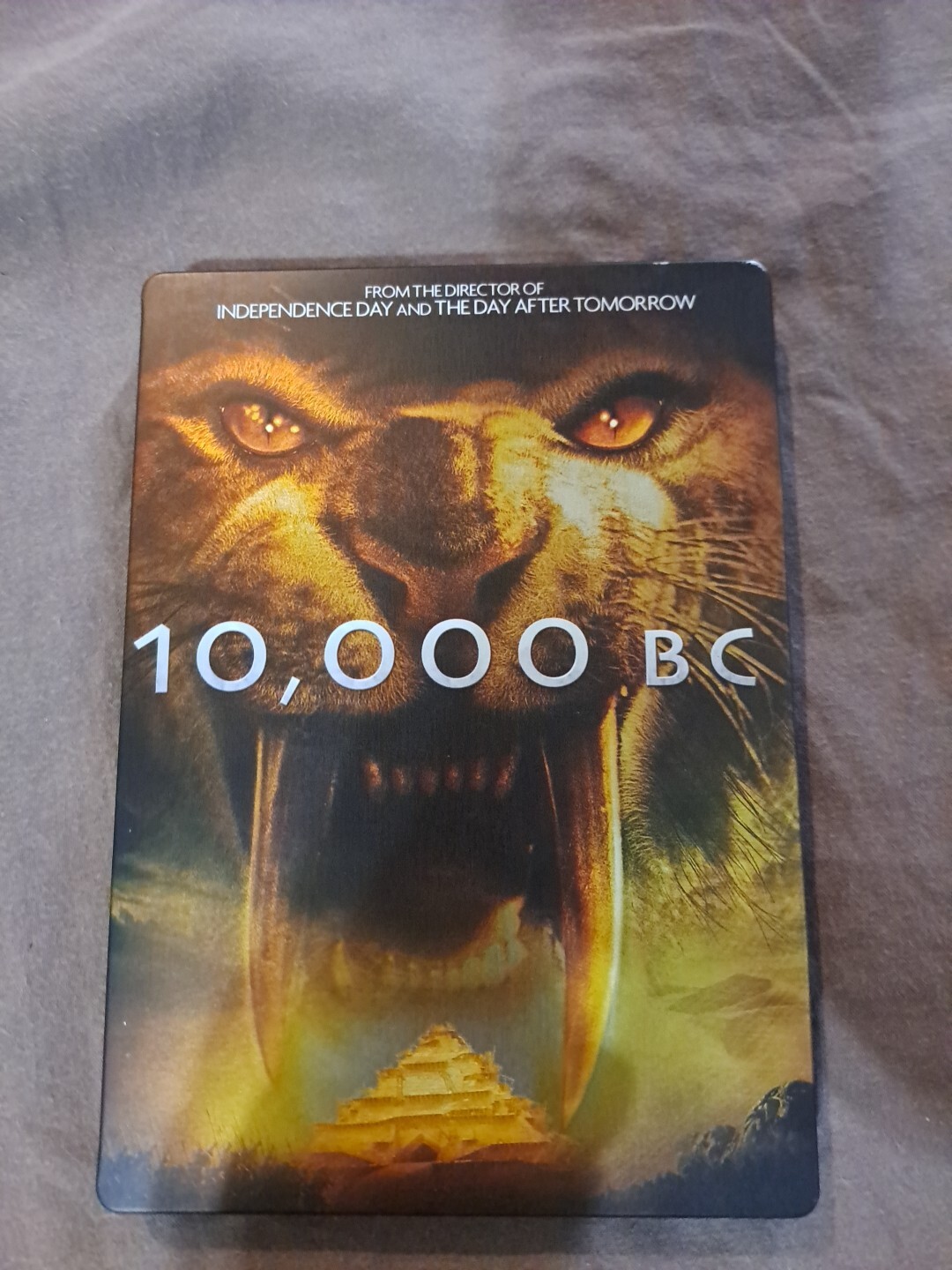 10,000 BC Steelbook DVD Warner Bros. Steven Strait Camilla Belle Cliff Curtis