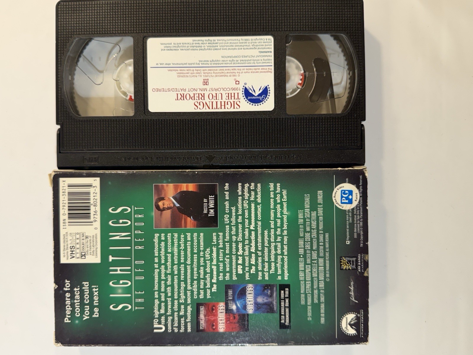 Sightings – The UFO Report (VHS, 1996)