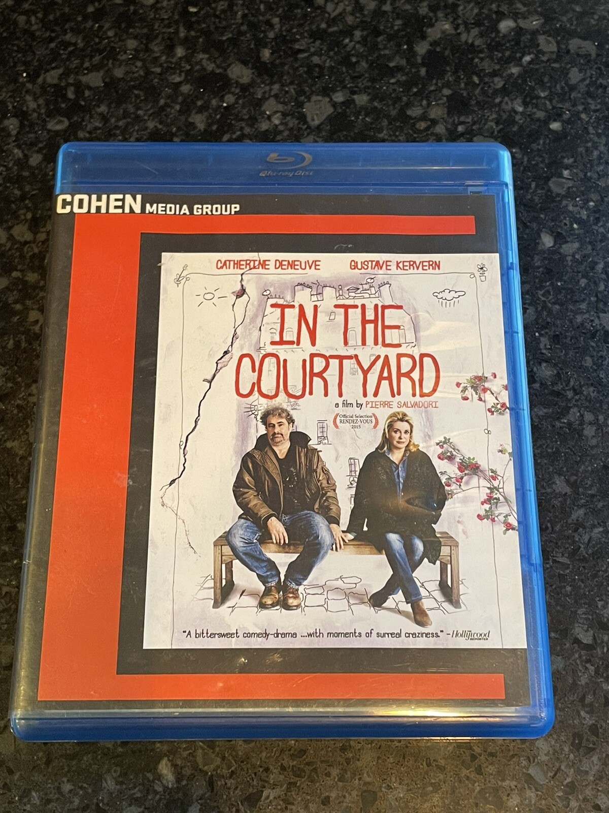 Cohen Media Group In The Courtyard Blu-Ray Disc Pierre Salvadori Movie