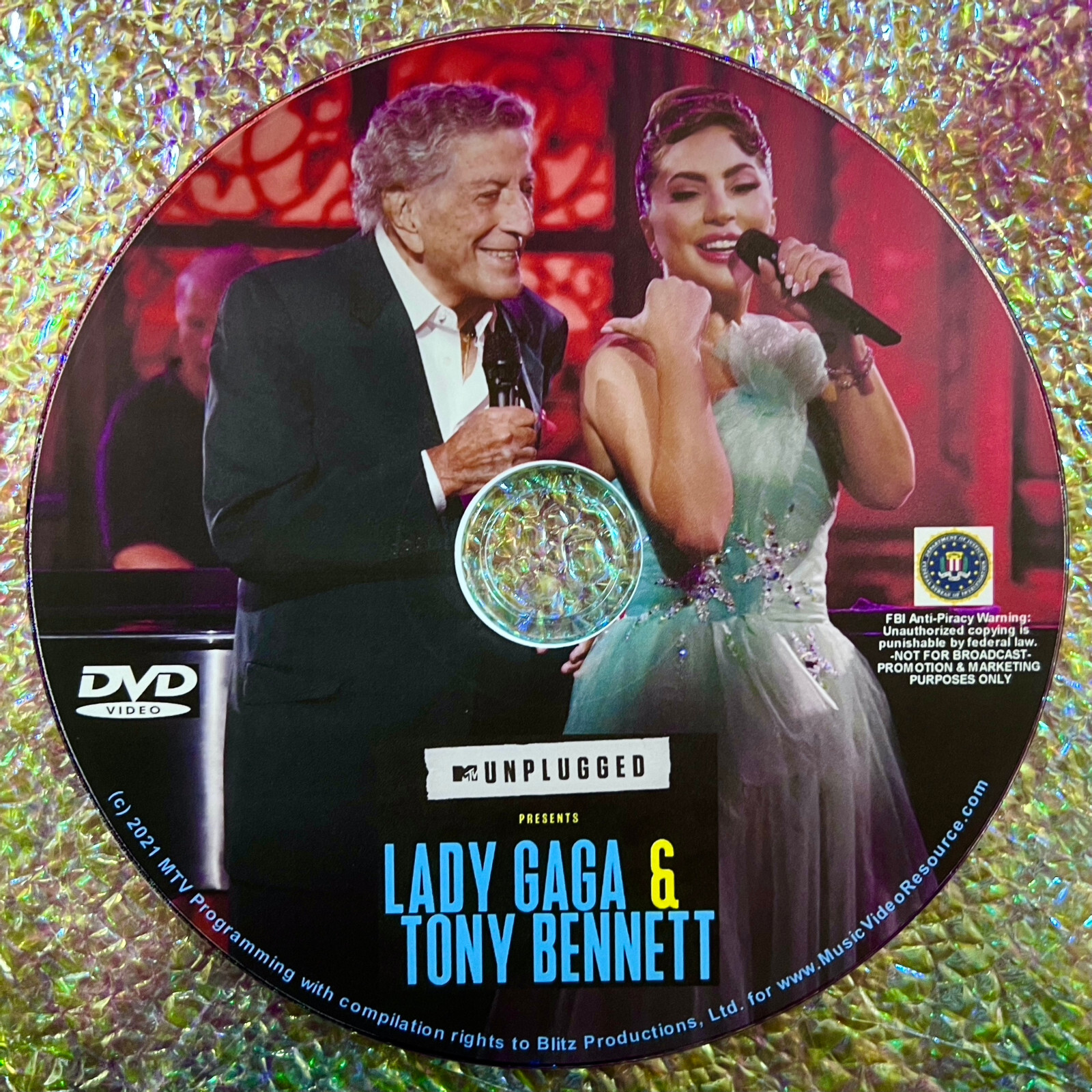 MTV Unplugged Presents Lady Gaga and Tony Bennett December 16th 2021 DVD RARE