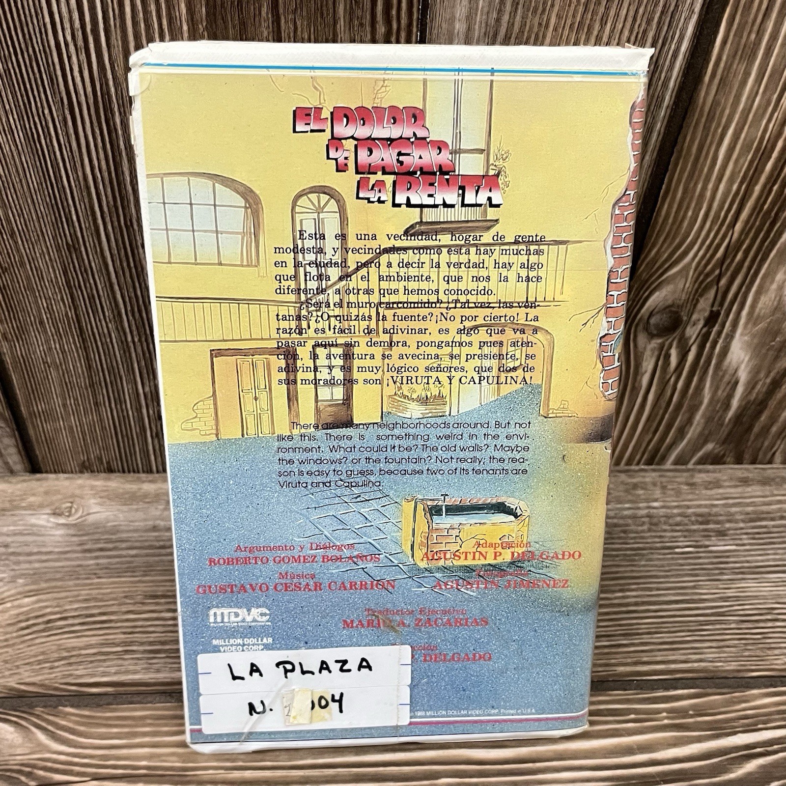El Dolor De Pagar La Renta 1960 (VHS, Comedy) Comedia Mexicana Cine Mexicano