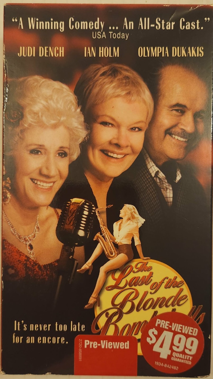 The Last of the Blonde Bombshells (VHS, 2000) Judi Dench, Ian Holm HBO Video