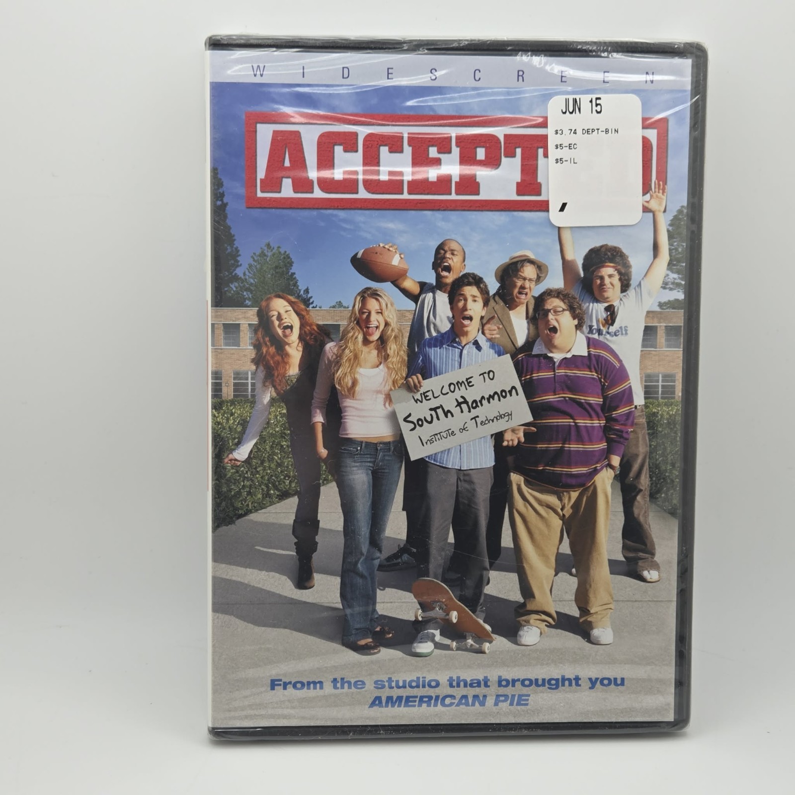 Accepted (DVD, 2006) Comedy Video Y2k Funny New Sealed Free Shipping