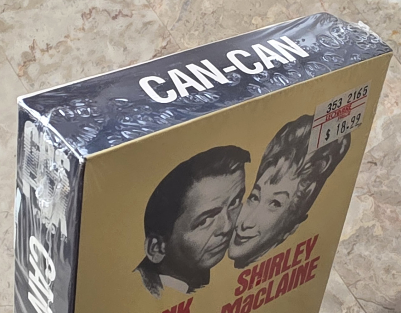 CAN-CAN VHS 1988 Video Tape Frank Sinatra – SEALED w/ Watermark