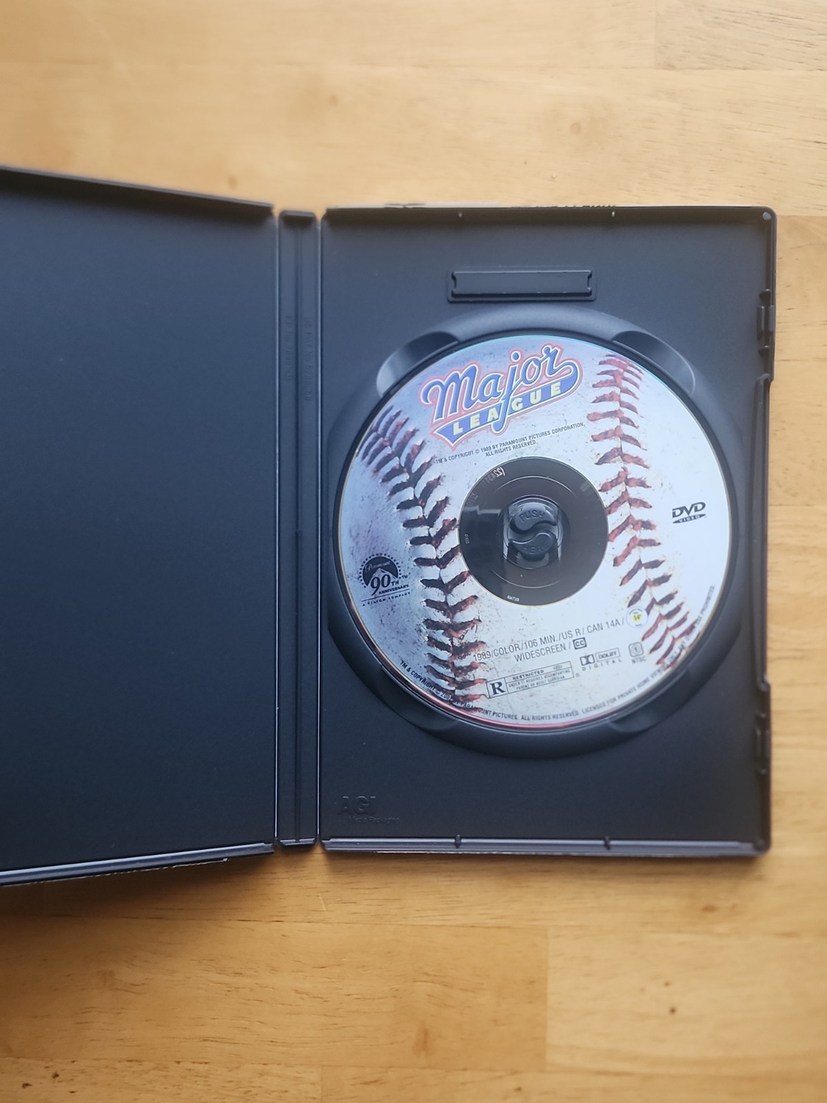 Major League DVD 1989 Tom Berenger Charlie Sheen Wesley Snipes Comedy