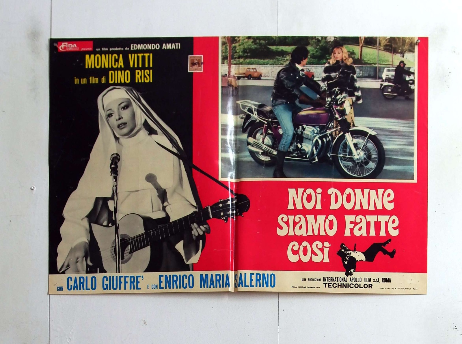 cm.46×66-NOI DONNE SIAMO FATTE COSI’-MONICA VITTI-DINO RISI-COMMEDIA-N4-10