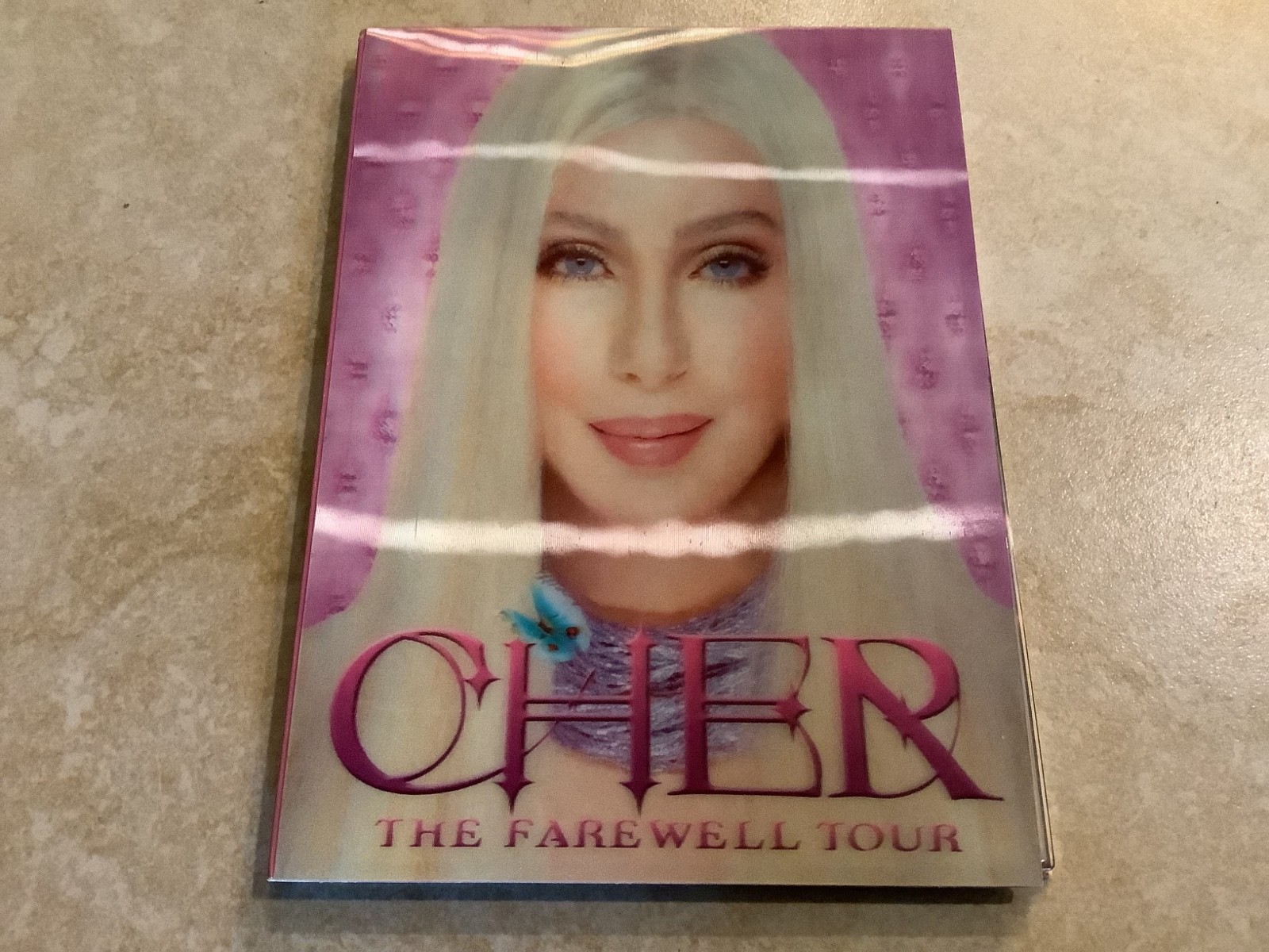 CHER THE FAREWELL TOUR LENTICULAR COVER DVD 2003