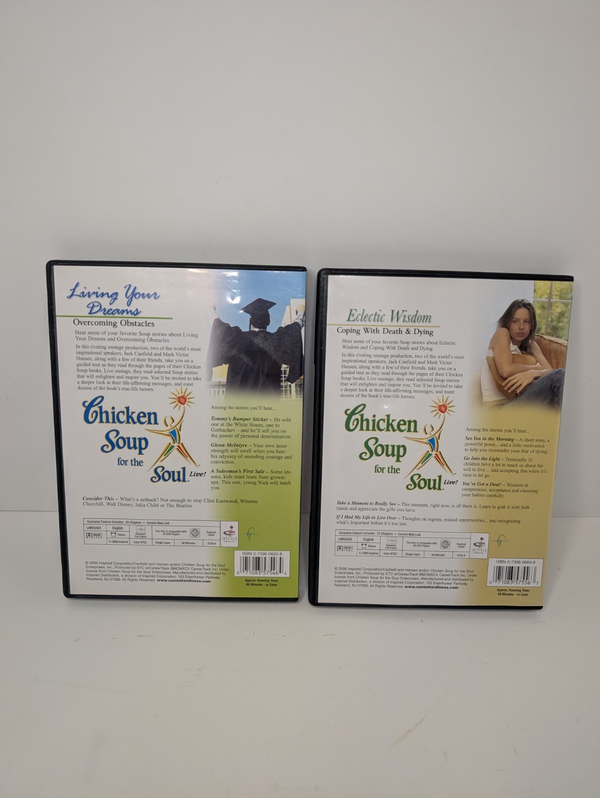 Chicken Soup for the Soul Live – Vol. 3 & 4 Living Your Dreams, Eclectic Wisdom