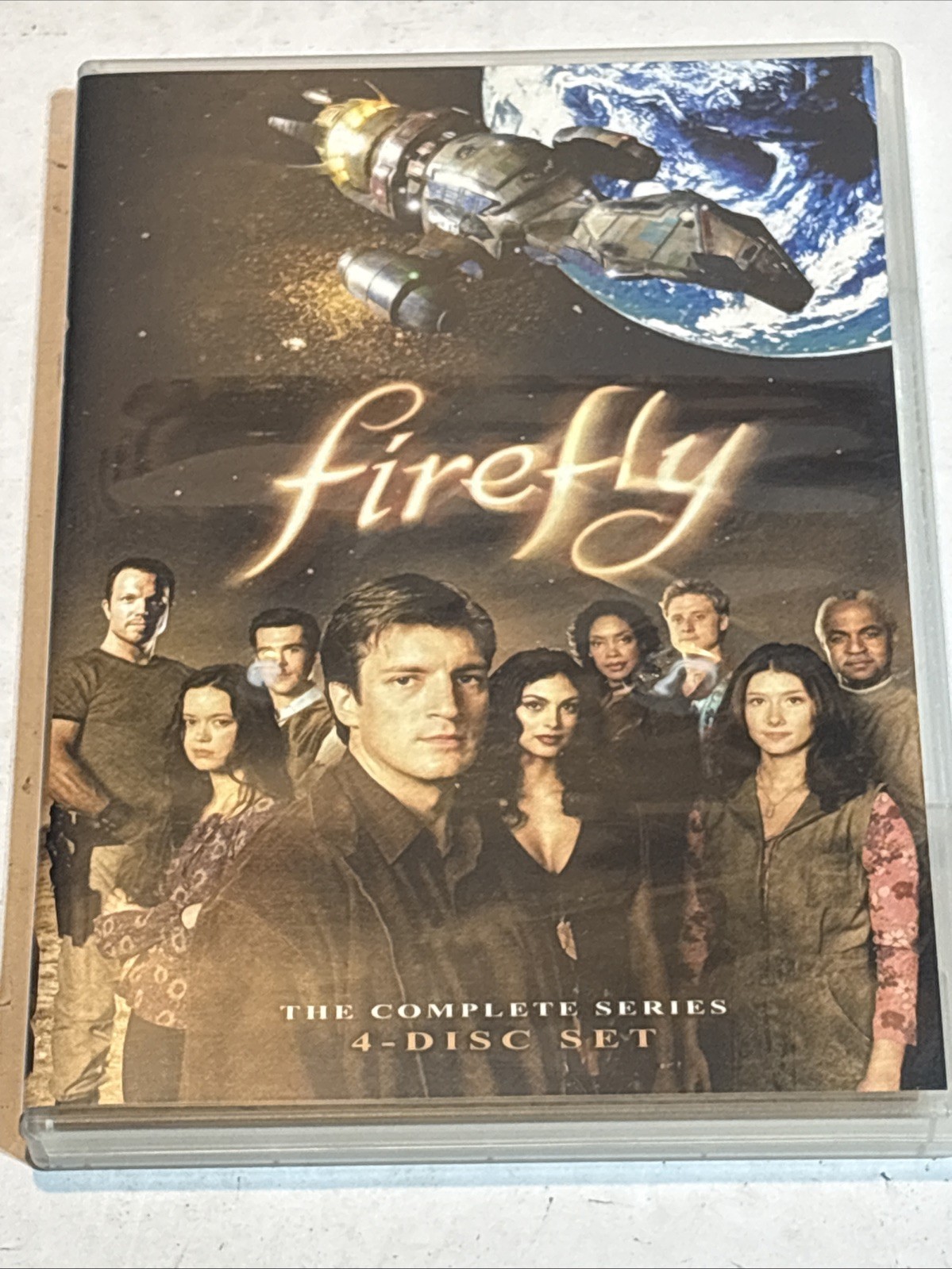 Firefly The Complete Series Dvd 2002 Joss Whedon 4-Disc Set Nathan Fillion