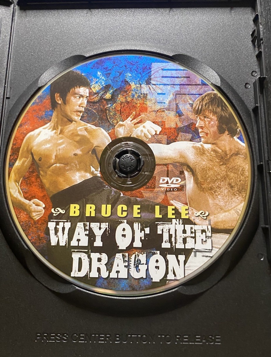 Way of the Dragon DVD Special Remastered Edition Bruce Lee Chuck Norris NTSC