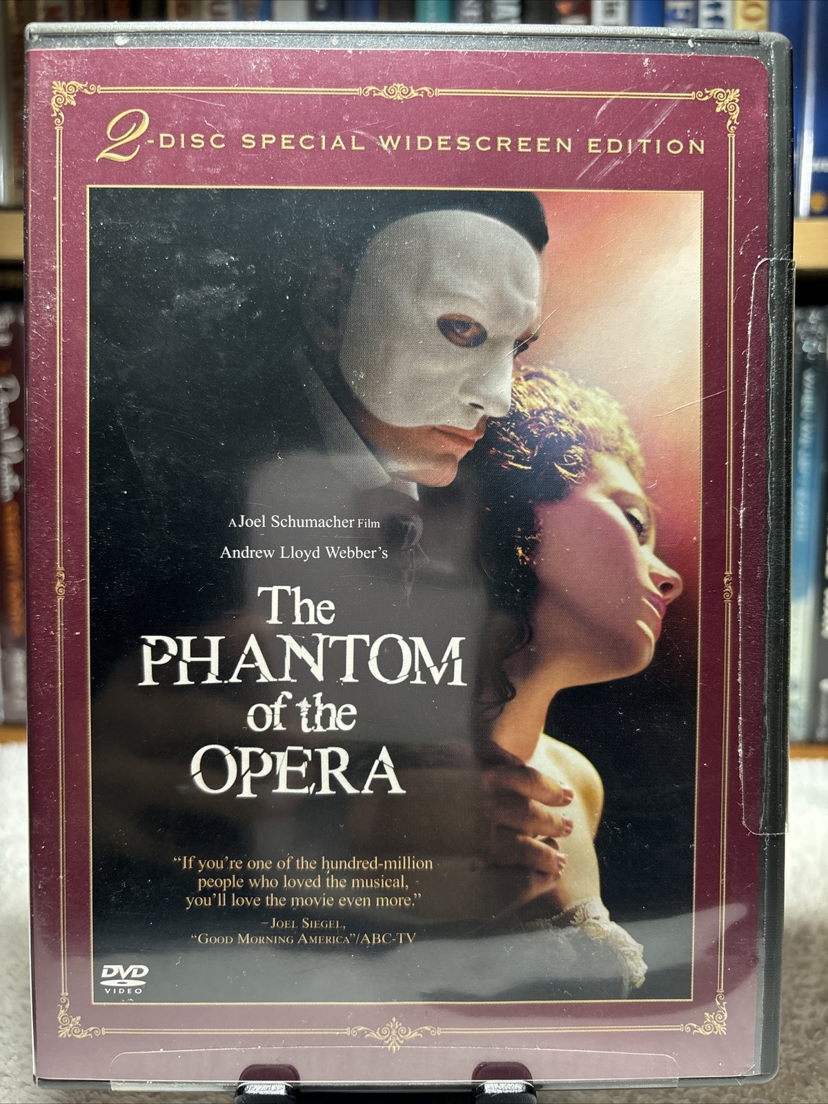 The Phantom of the Opera (DVD, 2004)