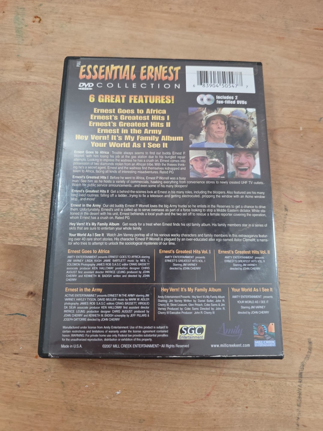 Ernest Goes to Africa/ Army/ Greatest Hits I & II + (DVD 6-Film 2-Disc Box Set)