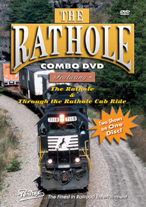 Rathole Combo DVD Pentrex Cab Ride Norfolk Southern NS Second District New River