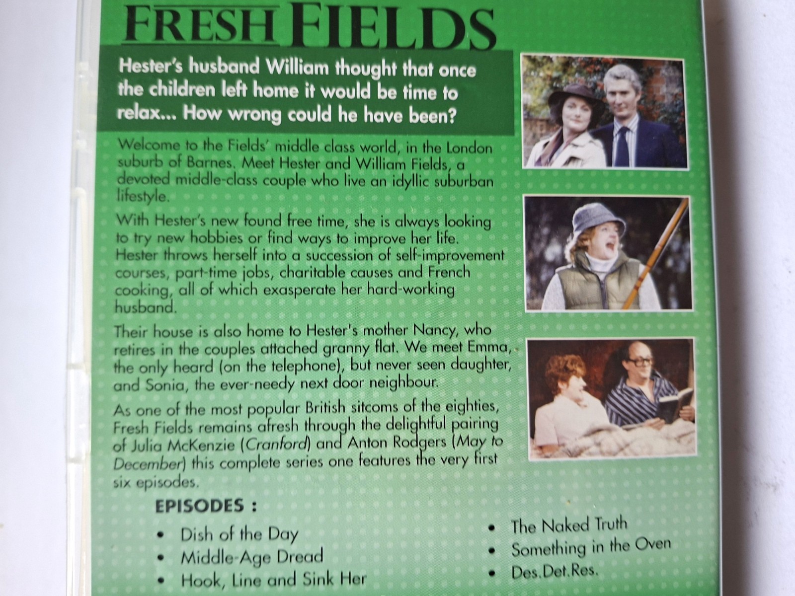 Fresh Fields : Complete Series 1 [Region 4 DVD] FREE Next Day Post from NSW